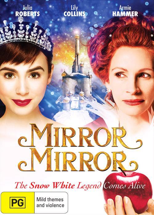 Mirror Mirror 2012 DVD Julia Roberts Region 4 New Sealed-image