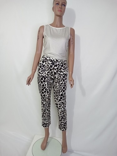 NEW ST. JOHN (CAVIAR MULTI) DRESS PANT SIZE 2 - Picture 2 of 18