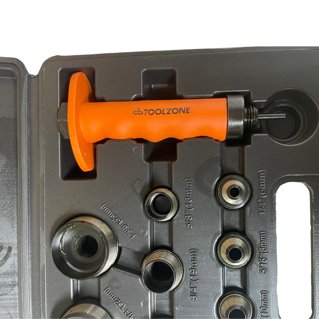 Hole Punch Punches Belt Hole Puncher For Leather TOMMARS 14-Piece ...