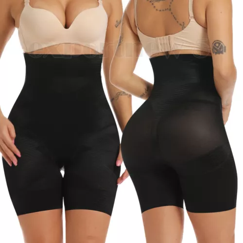 Women High-waisted Butt Lifting Shorts BBL Panty Body Shaper Seamless Anti-Slip - Picture 25 of 36