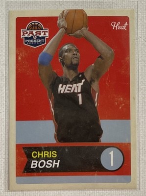 2011-12 Past & Present Basketball Chris Bosh Card #8 Complete Your Set!  