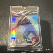 Topps 2021 Chrome Beisbol Panama Rod Carew #B-5 Minnesota Twins Card