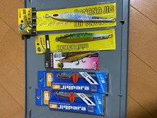 Metal jig set of 5, 60g, 80g, 100g