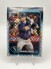 Cade Marlowe 2024 Topps Chrome #266 X-Fractors Rookie Seattle Mariners