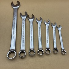 ProAmerica (7) Piece Wrench Set Made In USA Excellent Condition