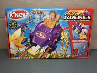 2003 Knex Rippin Rocket Roller Coaster Set Knex #63166 Factory Open Box