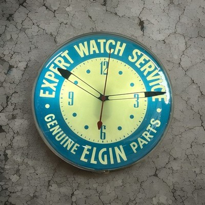 Vintage/MODified ELGIN watches El 15inch(NEW) Wall Clock. ELGIN