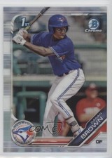 2019 Bowman Draft Chrome Refractor Dasan Brown #BDC-63 xb2