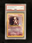 Pokémon Mewtwo Base Set Holo Rare 10/102 1999 PSA 8 60 HP TCG