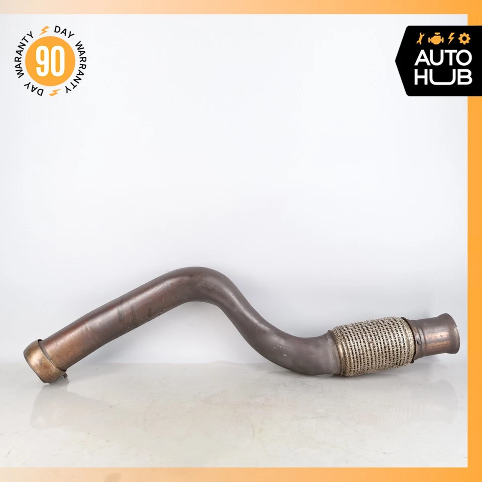 Tubo inferior de escape del motor 14-19 Mercedes W117 CLA45 GLA45 AMG M133 2,0 L FABRICANTE DE EQUIPOS ORIGINALES Foto 4 de 4
