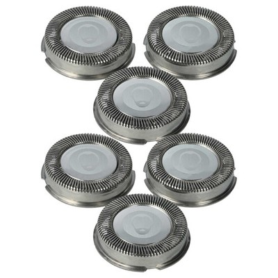 6x Scherkopf für Philips HQ4866 HQ4870 HQ488 HQ4885 HQ489 HQ4890 Rasierer silber