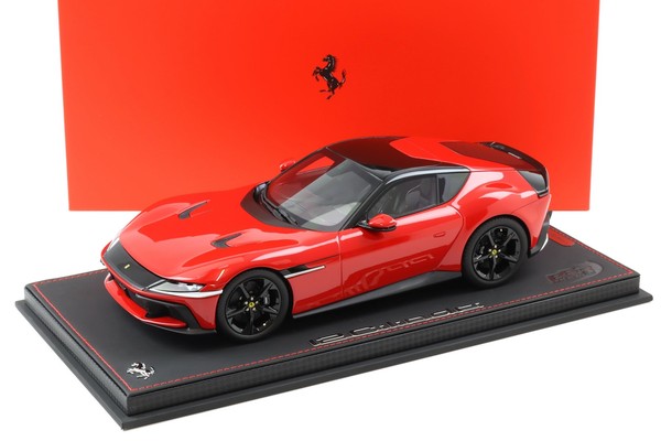 1:18 Bbr Ferrari 12Cilindri Coupe Rosso Corsa Red With Display - Limited 200 Pcs-image