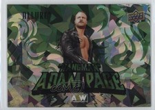 2024 Upper Deck Allure AEW Horizontal SP Green Quartz 97/99 Hangman Adam Page