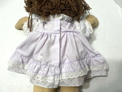 Cabbage Patch Kids Puppe 1978 1982 braune Haare mit extra Outfit - Bild 13 von 18