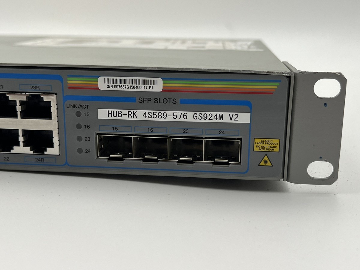 Allied Telesis ストア CentreCOM GS924M V2 ルーター・ネットワーク