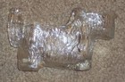 VINTAGE CLEAR GLASS SCOTTIE DOG CANDY DISH / CREAMER — photo 5