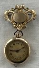 Antique 20 Years GF 10.5 Linge Ladies Pendant Pin Pocket Watch Swiss Made