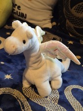 Ty Beanie Babies Magic The Dragon Retired with Tags Mint Condition