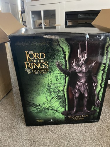 Sideshow WETA Lord of the Rings THE DARK LORD SAURON Polystone statue 1/6 Scale
