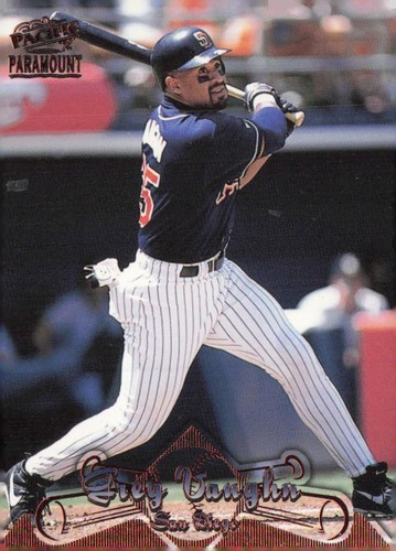 1998 Pacific Paramount #240 Greg Vaughn Copper - Picture 1 of 2