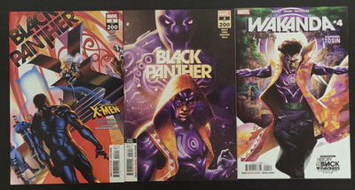 Black Panther #3 1st Print 2nd Print Wakanda 4 Tosin Set Marvel Comics 2022