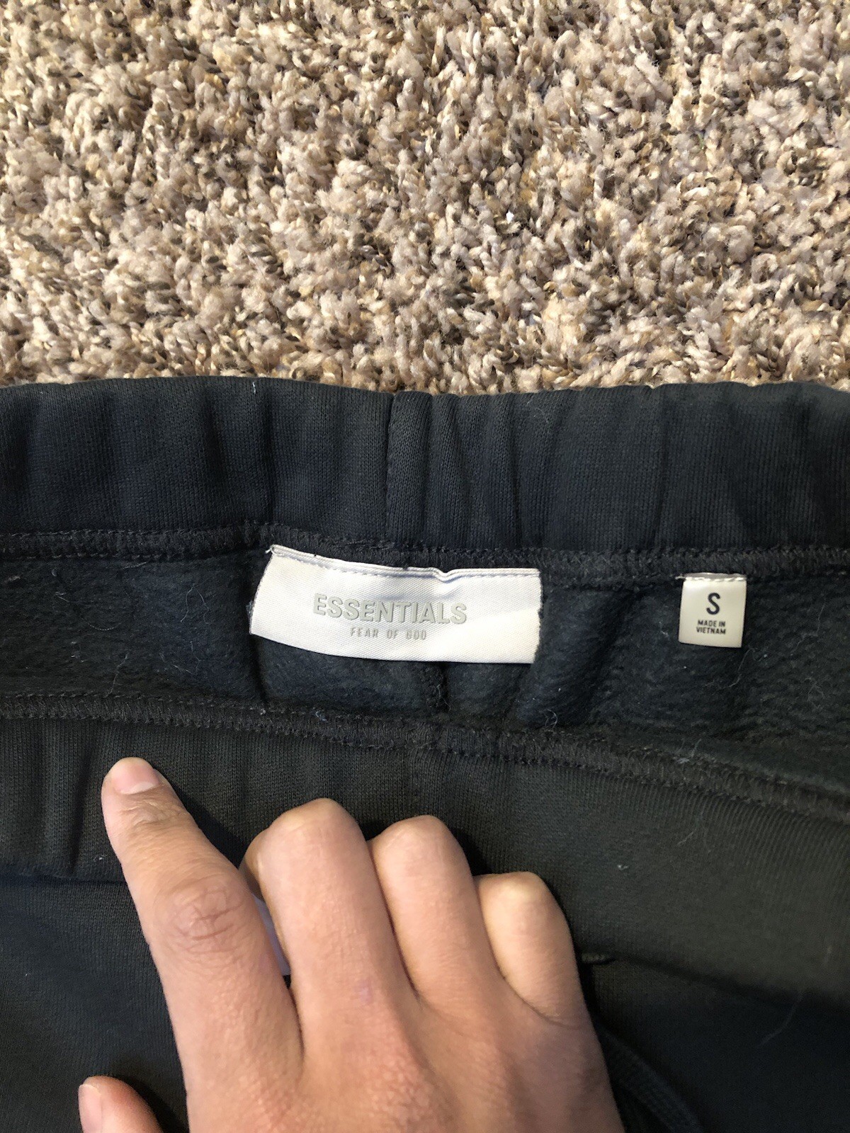 Black Essentials Sweats Small Men - image 3