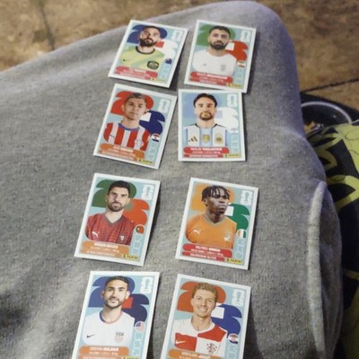 Panini FIFA World Cup Qatar 2022 Stickers Lot NED USA URU (8)