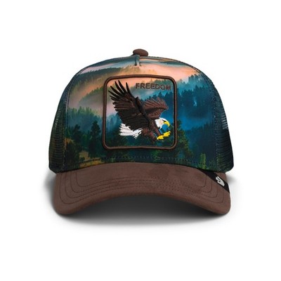 Goorin Bros. Eagle In The Element Trucker Cap Ground Basecap Adler Alloverprint
