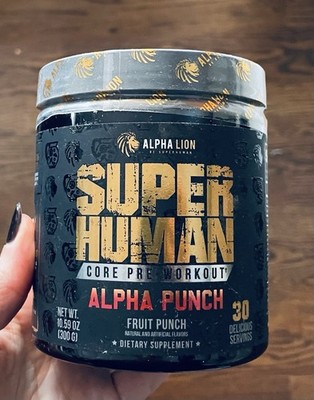 NEW ALPHA LION Super Human Core Pre Workout Powder with Creatine Alpha Punch