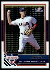 2017 Panini Stars and Stripes Longevity Bryson Brigman USA #91