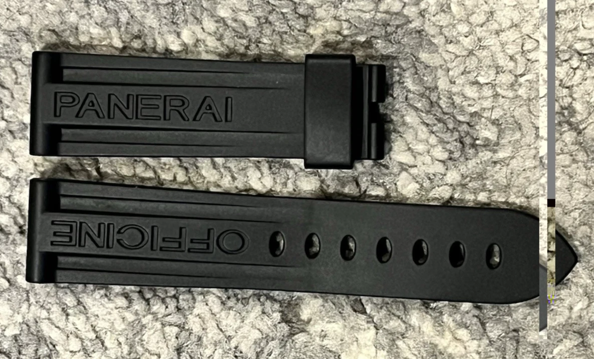 Panerai Rubber Wristwatch Bands 22 mm Band Width for sale | eBay