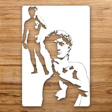 Classical Statu Large Reusable Wall Stencil For Painting DIY Home Decor Template