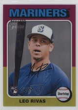 2024 Topps Heritage High Number SP Chrome 622/699 Leo Rivas #711 1k0w