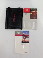 2017 TOYOTA COROLLA OWNERS MANUAL WITH CASE FREE SHIPPING 