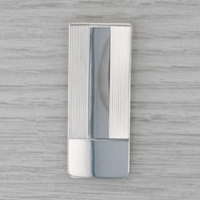 Engravable Tiffany  Co Money Clip w/ Box  Pouch Sterling Silver Vintage