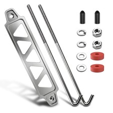 Battery Hold Down Kit, Battery Holder, Car Battery Lock Down with Stainless S...