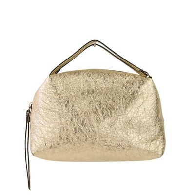 GIANNI CHIARINI　ALIFA M GIANNI CHIARINI Alifa M Leather 2-Way Mini Shoulder Bag, Gold