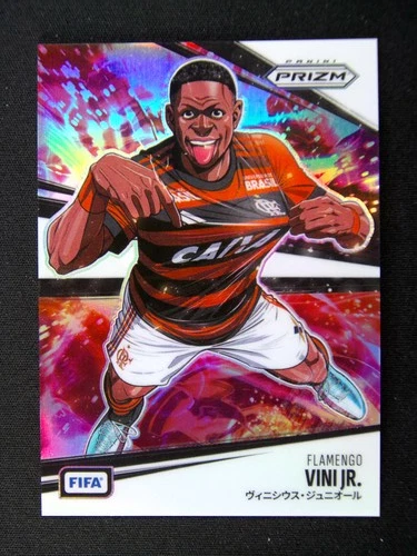 2025-26 Panini Prizm FIFA Vinicius Vini Jr. #18 Manga Case Hit SSP Brazil #F003