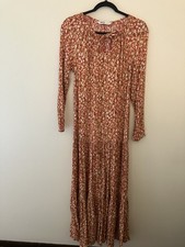 Sonoma Tiered Long Sleeve Maxi Dress Women’s Sz Small