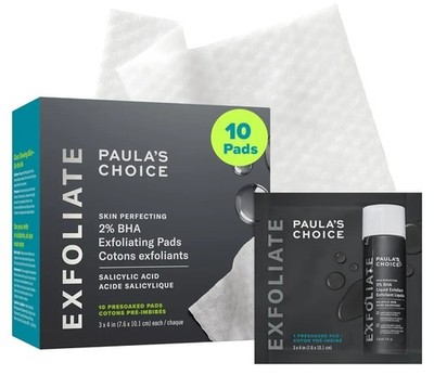 Paula'S Choice SKIN PERFECTING 2% BHA Salicylic Acid Exfoliating Pads - Facial E
