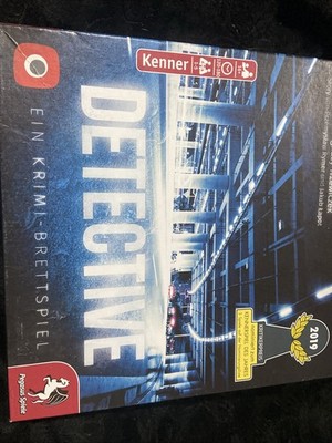 Pegasus Spiele Kennerspiel Detective Ein Krimi-Brettspiel Detective 57505G Game