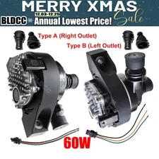 Hot Water Cooling Circulation Pump 60W Large-flow Brushless 12V Motor Water Pump