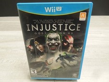 Injustice: Gods Among Us 2013 Nintendo Wii U CIB Complete Video Game