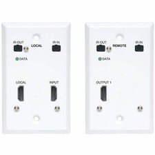 Tripp Lite HDMI Over Cat6 Extender Kit Wallplate Transmitter Receiver B127A1A1