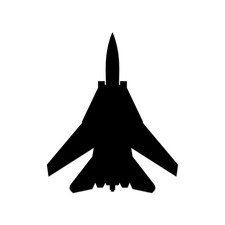 F-14 Tomcat Top Sticker Decal Die Cut