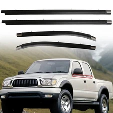 4PCS Outside Door Window Weatherstrip Seal Kit Fit for Toyota Tacoma Double C...