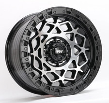 17x9.0 6x139.7 Et0 106.1 Black Machined Spoke Set Of 4 Offroad Wheels 17 Rims