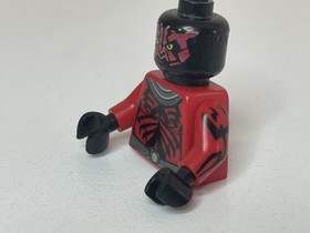 Lego Darth Maul 75022 Head Arms Torso Star Wars Minifigure Parts