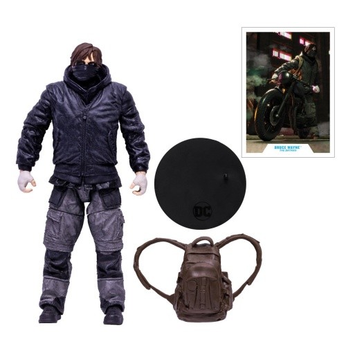 Mcfarlane Toys Dc The Batman Movie Bruce Wayne Drifter 7 Inch Actionfigur-image