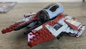 Lego Star Wars 75135 Obi-Wan's Jedi Interceptor 100% Complete Kenobi no Box